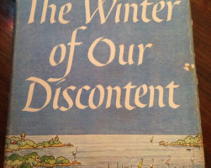 John Steinbeck The Winter of Our Discontent, 1st Edition 1961 Viking ...