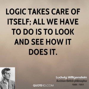 Ludwig Wittgenstein Quotes