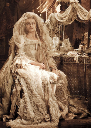 IMAGES OF MISS HAVISHAM ON SCREEN...