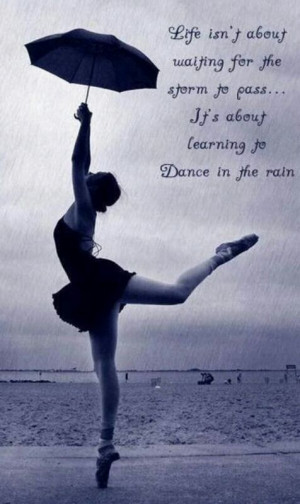 love dancing in the rain!!!!! Best. Thing. Ever.
