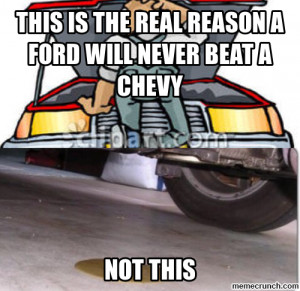 Chevy Vs Ford Meme This is the real reason a ford