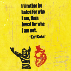 Scan of Cobain Quote Art