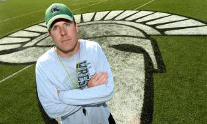 De La Salle High’s new head football coach Justin Alumbaugh, has his ...