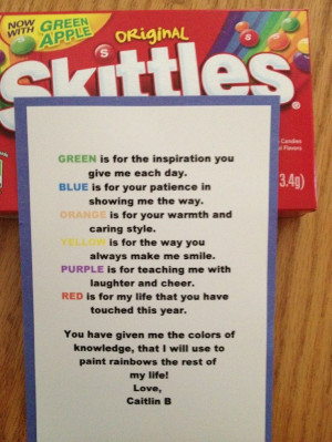 teacher appreciation candy poems | Teacher Retirement Poem Gift