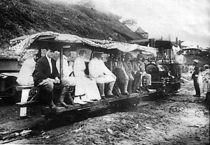 President Roosevelt visits the Panama Canal