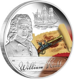 Australian Golden Age of Piracy Silver Coin Set by Perth Mint