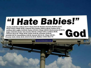 God hates babies