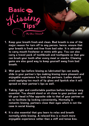 Kissing tips for Kiss Day