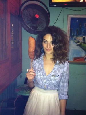 ... Slate Hairs, Hilary Babes, Corn Dogs, Giants Corn, Jenny Slate, Dogs
