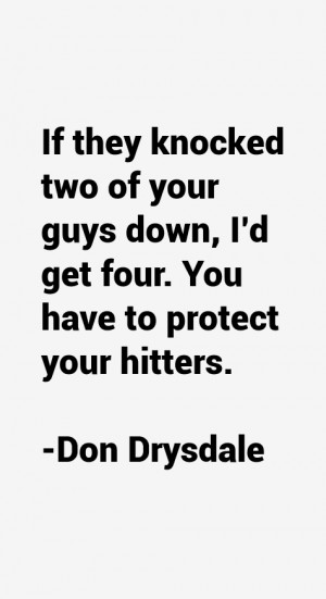 Don Drysdale Quotes amp Sayings