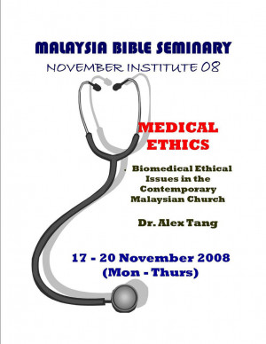 Biomedical Ethical Issues in the Contemporary Malaysian Church