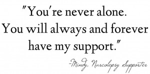 Will Always Support You Quotes