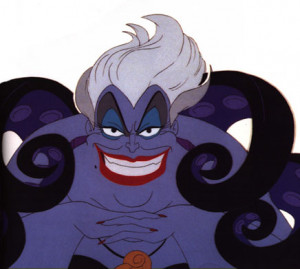 Ursula The Sea Witch From Disney's The Little Mermaid