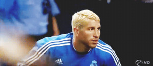 Sergio Ramos Blond Hair
