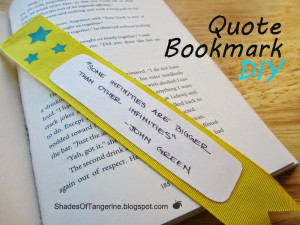 Quote Bookmark (DIY)