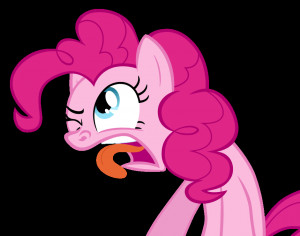 Pinkie Pie funny face by Iks83