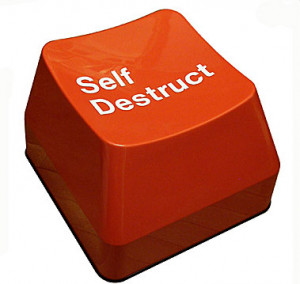 Self Destruct Button