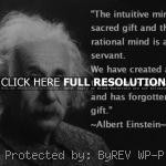 ... quotes sayings intuitive mind albert einstein quotes sayings desk mind
