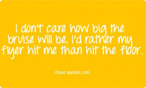 Cheerleading Quotes For Back Spots Cheerleading back spot quotes