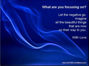 What Are You Focusing On?