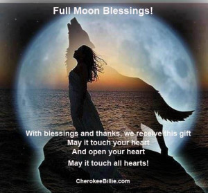 Full Moon Blessings For You!