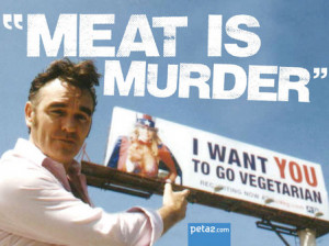 Morrissey and The Smiths promoted vegetarianism.