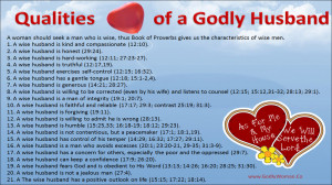 woman should seek aman who is wise, thus Book ofProverbs gives us ...