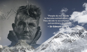 Sir Edmund Hillary Quotes