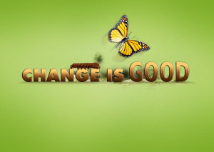the only constant in life is change i ve heard that all of my life ...