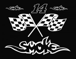 Tony Stewart Smoke Decal