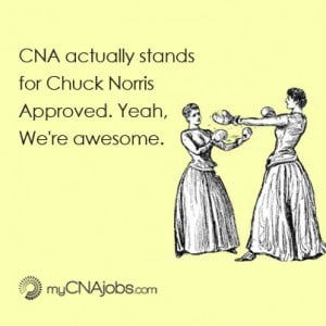 CNA Job Jokes that are Chuck Norris Approved
