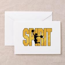 Cheerleader Spirit Greeting Cards (Pk of 10) for