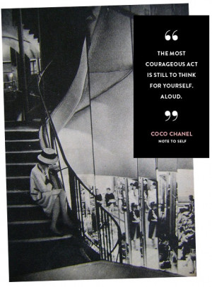 Coco Chanel Quotes About Fashion