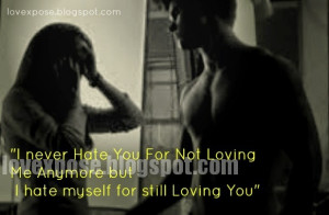 hate myself for loving you quotes