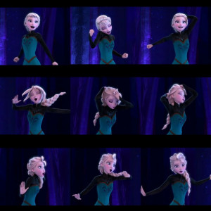Elsa's magical hair transformation Elsa Magic, Elsa Frozen Lets It Go ...