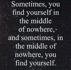 Finding One's Self