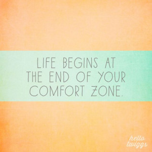 inspirational quote abstract art color block coral mint orange blue ...