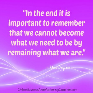 Weekly Inspirational Quotes March 10, 2014: Confucius and Max Dupree