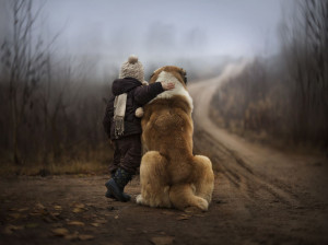 Russian Mother Takes Magical Pictures of Her Two Kids With Animals On ...