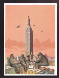 BRUCE McCALL Casting Call ART ARTWORK PAINTING POSTCARD