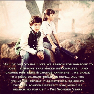 The Wonder Years Quotes The wonder years quote