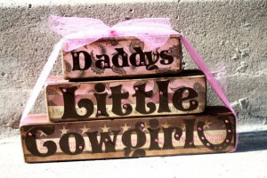 daddy's little cowgirl Westerns Cowgirls, Country Baby Room Ideas ...