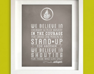 Popular items for dauntless quote on Etsy