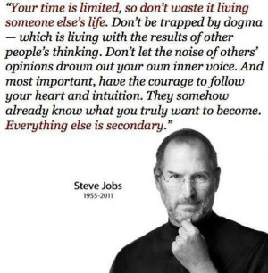 Steve Jobs Leadership Quote