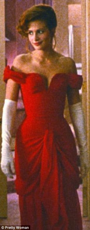 Pretty Woman Julia Roberts Red Dress had a Pretty Woman moment