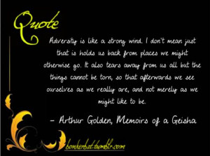 arthur golden memoirs of a geisha