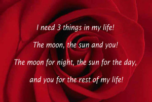 Need You In My Life Quotes I need 3 things in my life!