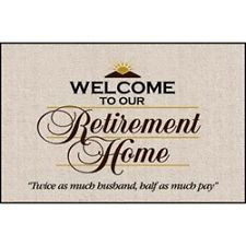 Retirement Home Doormat