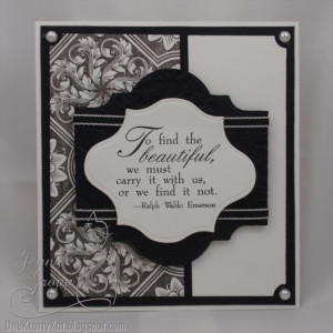 ... and White , Impression Obsession , Quotes , Spellbinder's Products