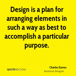 Charles Eames Design Quotes